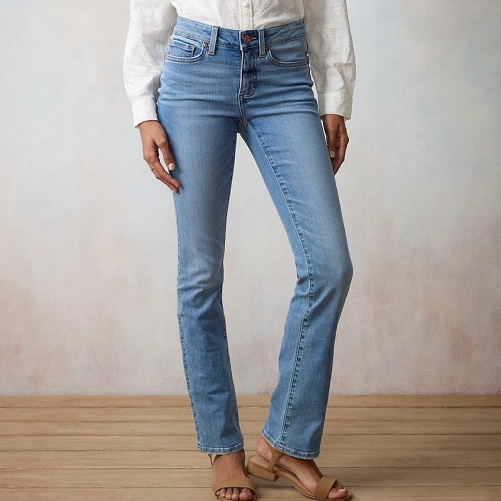 LC Lauren Conrad Blue Boot Cut Jeans